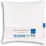 LINEA by Böhmerwald - Cosy - Vysoce kvalitní polštář Balance, 80X80, 70% peří třídy 1, 30% nové prachové peří, vhodné pro alergiky, lze prát do 60°C, vyrobeno v Německu Standardní polštáře Naty Shop Výchozí název
