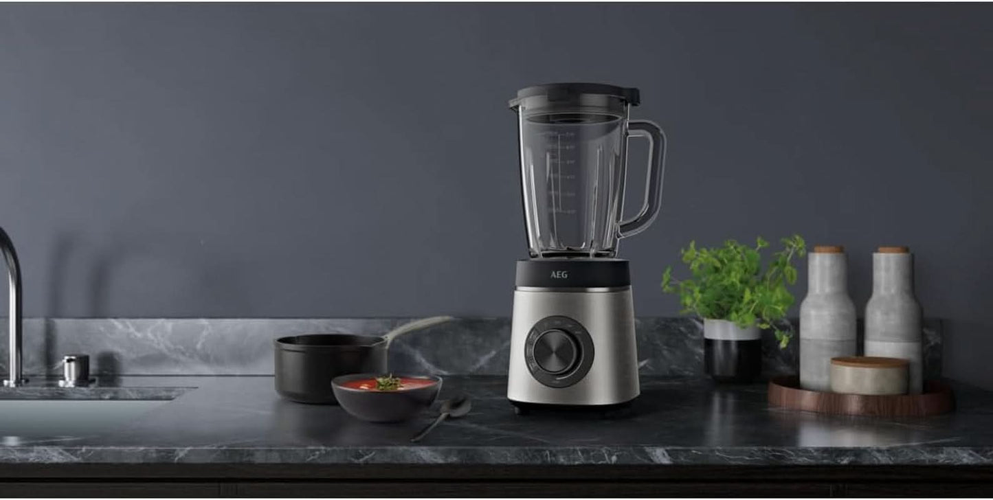 AEG TB6-1-6S STOJANOVÝ MIXÉR / Ovládání rychlosti 3 programy Funkce Smoothie ICE Kitchen Naty Shop
