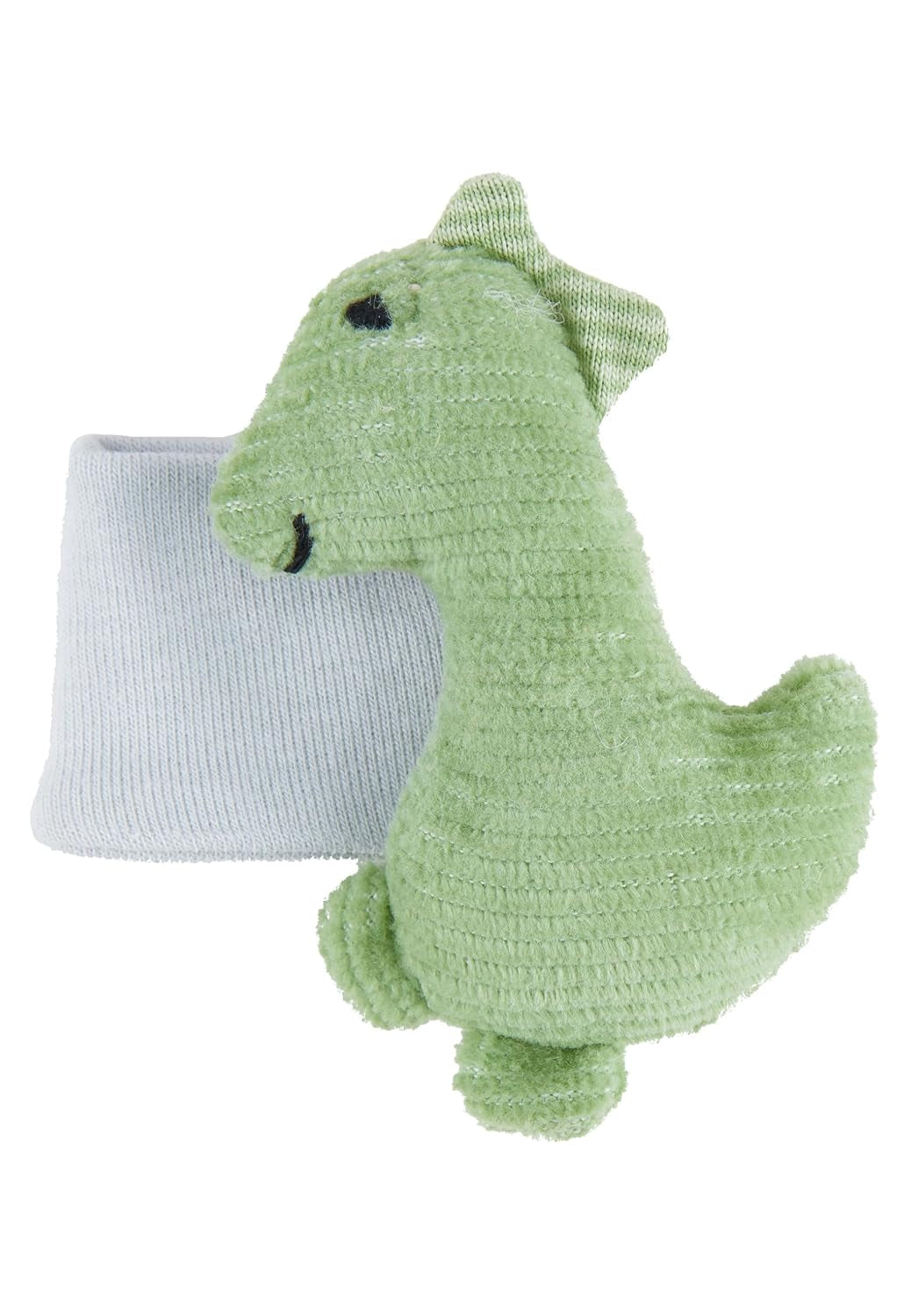 Sterntaler Dino Rexi chrastítko na ruce - měkká měkká šňůrka Dětské chrastítko - Dětské chrastítko na ruce s elastickým popruhem - Hračka pro miminko na hraní, objímání a chrastění, Stone Green Bebe Naty Shop Toys Výchozí název