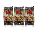 Rýžové nudle, 3 mm, na polévku a salát (Mihoen), balení 3 (3 x 250 g balení)