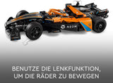 LEGO Technic NEOM Závodní auto Mclaren Formula E, hračka závodního auta pro kluky a dívky od 9 let, sada modelu auta, dekorace do dětského pokoje, nápad na dárek k narozeninám 42169 Stavebnice Beuche den LEGO-Store