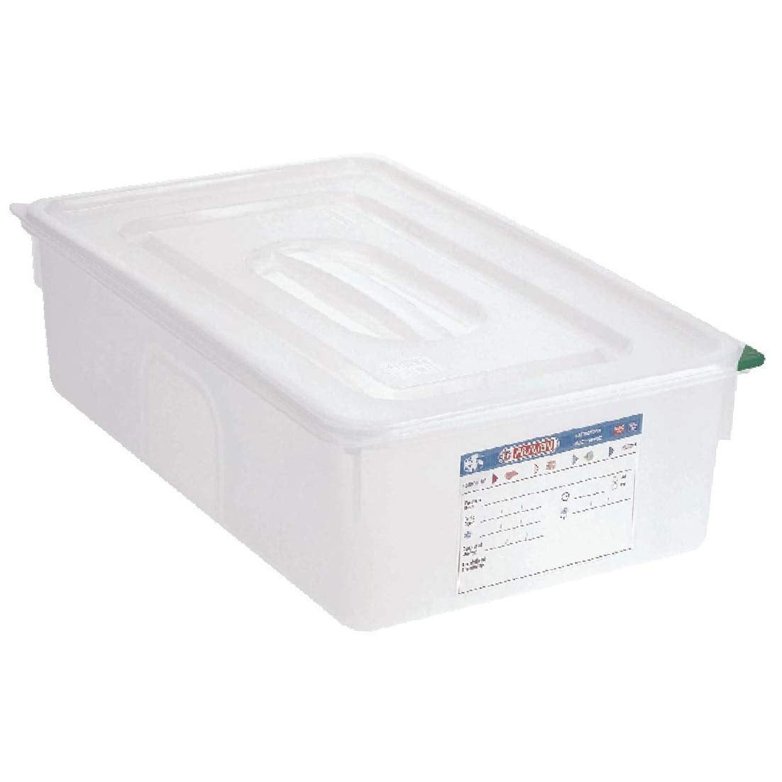 Potravinový box 21 litrů (1/1 GN) 150 (V) x 530 (Š) x 345 (H) mm; množství balení: 4 kusy Krabice na skladování potravin Naty Shop Výchozí název