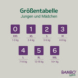 Bambo Nature Premium Eco plenky, velikost 6, 1,63 kg