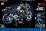 LEGO 42159 Technic Stavebnice modelu motocyklu Yamaha MT-10 SP pro dospělé, autentický model vozidla se čtyřválcovým motorem, funkční řízení a aplikace Ar, dárek pro muže a ženy Stavebnice Besuche den LEGO-Store