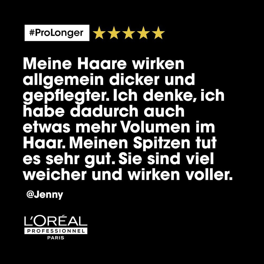 L'Oréal Professionnel Posilující maska na vlasy pro dlouhé a tenké vlasy s plnivem A-100 a aminokyselinami, Series Expert, Pro Longer Mask Hair Mask Naty Shop