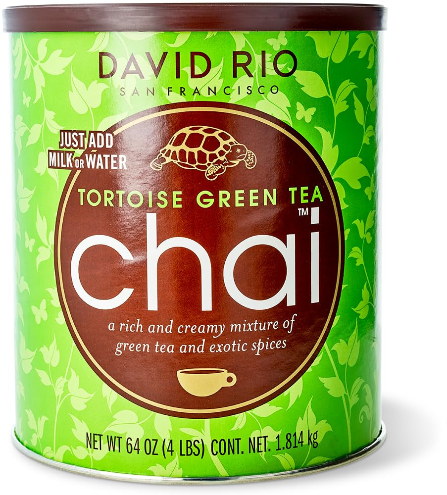 David Rio - Turtoise Green Chai, karton (1 x 398 g)