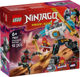 LEGO NINJAGO Zaneův akční mechanik - Hračka Ninja se 3 minifigurkami pro hraní rolí - Malá sada na stavění a hraní pro děti - Nápad na dárek pro chlapce a dívky od 6 let 71827 Stavebnice Besuche den LEGO-Store
