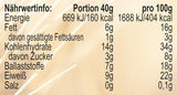 Seitenbacher Müsli Ballaststoff Und Frucht I Ohne Zugesetzten Zucker I Ohne Zugesetztes Fett I (1 X 750 G) Cereálie Naty Shop