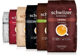 Schwiizer Schüümli Intenso, kapsle, mletá káva 1kg - Intenzita 4/5 - UTZ certifikát (balení 4 ks)