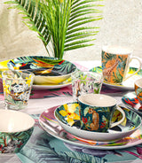 18 kusů exotického porcelánu Tavola Service