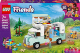 Karavana LEGO Friends, stavebnice na hraní rolí s karavanem, dárek pro dívky od 7 let, kreativní sada se 3 minifigurkami a figurkou fretky 42663 Stavebnice Besuche den LEGO-Store