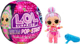 L.O.L. Překvapení! Neon Pop Stars Tots – 1 panenka Black Light Magic Surprise, slepý obal, 7 sběratelských panenek, každá s neonovými nálepkami a doplňky, dárek pro děti 4+ Naty Shop Dolls Výchozí název