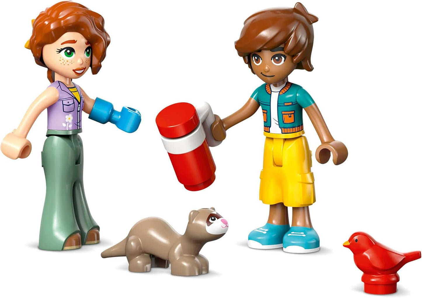 LEGO Friends Podzimní pokojík Stavebnice a herní sada pro kreativní hraní rolí, sada pro dívky od 6 let se 2 minifigurkami a figurkou fretky, vzdělávací hračka 42646 Stavebnice Besuche den LEGO-Store