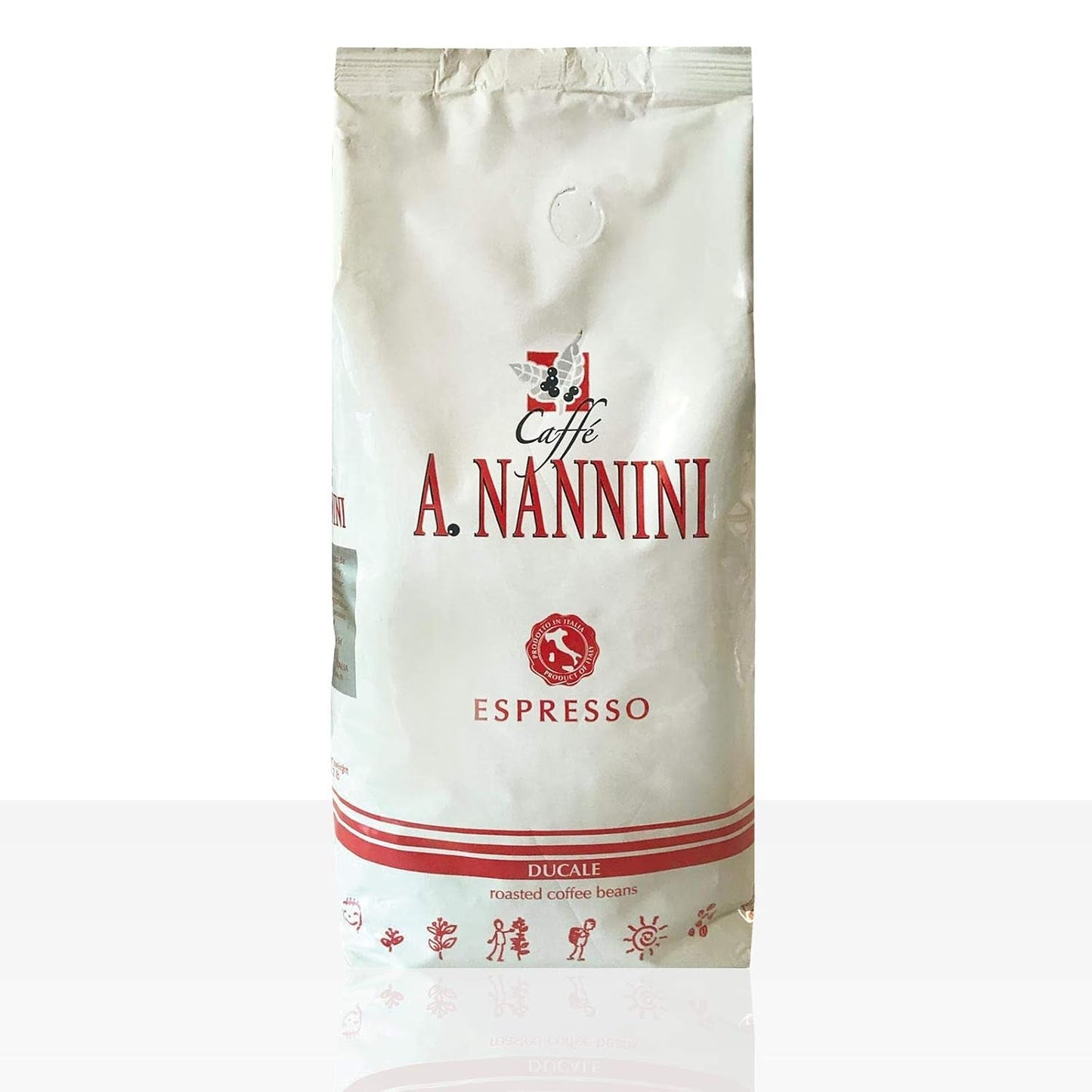 Nannini Espresso Ducale 9 x 1 kg celých zrn