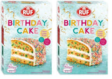 Narozeninový dort RUF, Geburtstagskuchen, Schicht-Torte Aus Rührteig Und Konfetti-Streusel, Tortencreme Und Buntem Dekor-Mix, Für Kindergeburtstag, Familienfeier, Einschulung, 1X425G Icings and Decor Naty Shop 4Er5