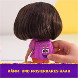 DORA - Best Friend Panenka - velikost 22 cm, s česanými vlásky, brašnou a opičími botami, známá z oblíbeného televizního seriálu, pro děti od 3 let