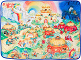 Silver Buffalo Garfield závěsná deka, fleece, 114,3 X 152,4 cm Postele a přikrývky Silver Buffalo Rainbow Brite Rainbowland