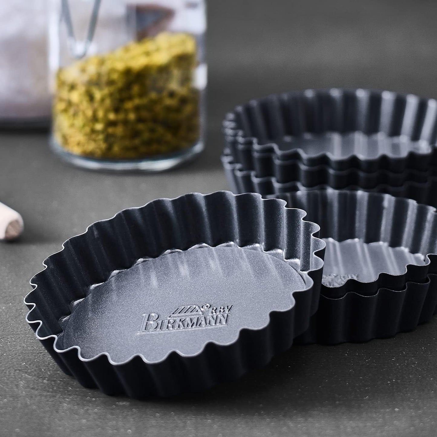 RBV Birkmann Premium Baking, dortová forma, Ø 10 cm, 6 kusů, s odnímatelným dnem Formy a plechy na pečení Naty Shop