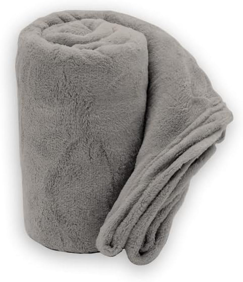 Měkká deka | Přehoz | Soft Touch | 130 X 160 cm | Pudrové přikrývky a přikrývky Naty Shop Béžová 150X210