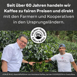 Hochland Kaffee - Holanka Crema - 250g Kaffeebohnen - Udržitelný přímý prodej - Perfektní pro plně automatické stroje a Siebträger - Jemnější aromatická chuť - Nejlepší kvalita z Peru
