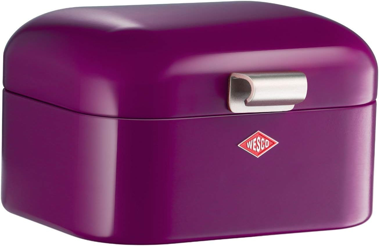 Wesco 235 001 Mini Grandy košík na chléb 17 x 18 x 12 cm (D/Š/V) růžový, nerez Dózy na potraviny Naty Shop Mure