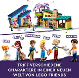 LEGO Friends Rodinný dům Ollyho a Paisleyových, Domeček pro panenky s figurkami a doplňky, Dvoupatrový domeček a domeček na stromě, Kreativní dárek pro dívky a chlapce 7+ 42620 Stavebnic Besuche den LEGO-Store