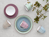 CreaTable, 22582, SAMBA Series, 16dílná sada nádobí pro 4, Porcelánová kombinovaná služba, Vhodné do myčky a mikrovlnné trouby, Kvalitní výroba