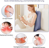 Polštář na čtení na postel a pohovku, Péřový polštář, Polštář z paměťové pěny, Polštář na spaní, Ergonomický polštář na záda pro čtení a sledování televize