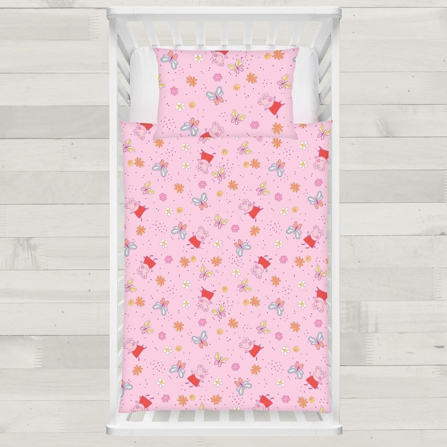 Sada dětského povlečení Peppa Pig, 100 x 135 cm a 40 x 60 cm, bavlna Povlečení - dětské Naty Shop