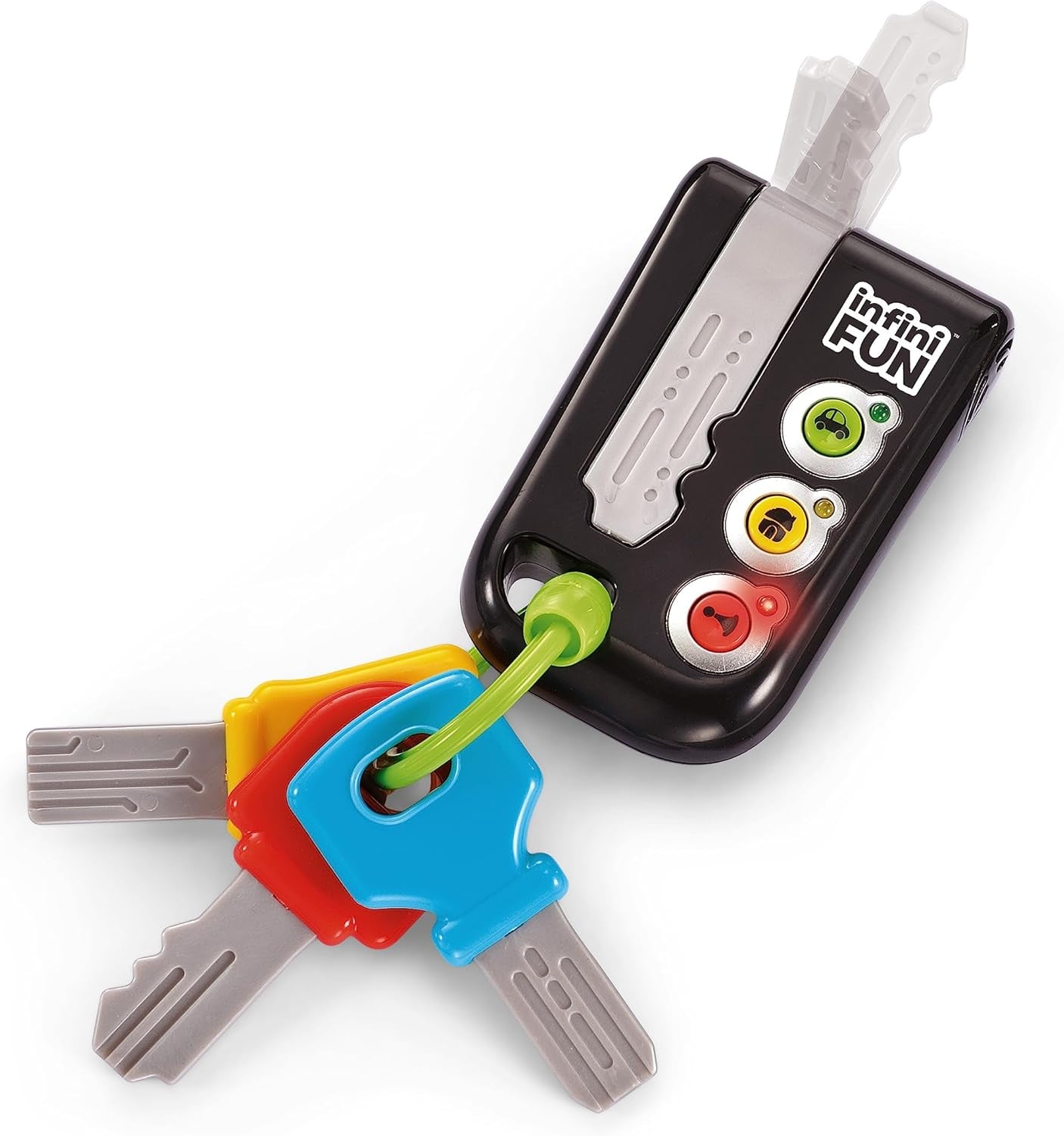 My Duo High-Tech Phone + Key – Velmi realistický telefon a klíč. - Hračka pro více vzdělávacích projektů od 12 měsíců Bebe Naty Shop Toys