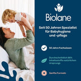 BIOLANE - Baby-Feuchttücher Mit 99,9% Wasser - Čistá voda - Packung Mit 12 X 48 (576 Feuchttücher) - Für Empfindliche Haut - Ab Der Geburt - Duftfrei - Wechseln Und Reinigungspflege Naty Shop