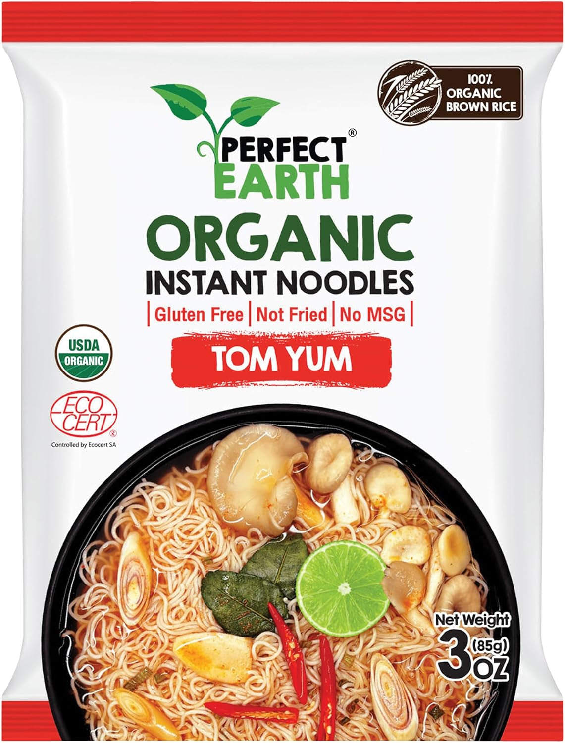 Tom Yum organické instantní nudle - 1 x 85 g