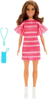 Barbie a Teresa Rezept für Freundschaft Teresa-Modepuppe s neomezeným oblečením a příslušenstvím, včetně náhrdelníku, JCT02