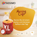 Tassimo Kapseln Moring Café XL Strong & Intense, Big Pack, 5 x 21 pads, 105 kaffeekapseln