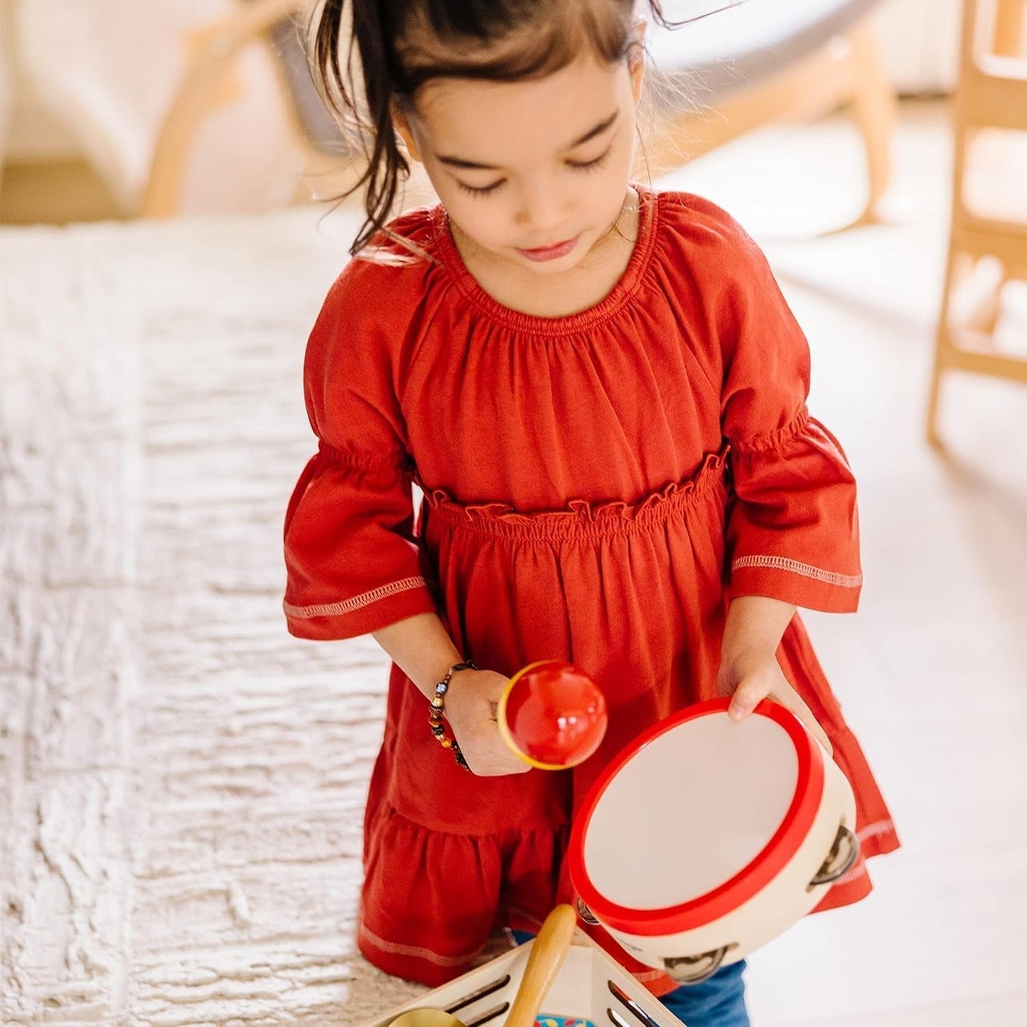 Melissa & Doug Kapela v krabici | Vzdělávací hračky | Hudební hračky pro děti | 3+ | Dárek pro chlapce nebo dívky Naty Shop Baby Toys