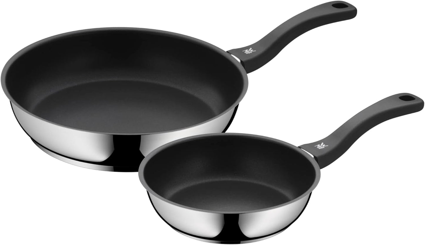WMF Devil, indukce, nerezová ocel potažená Cromarganem, plastová rukojeť Hrnce a pánve Naty Shop 28 cm + 2 cm