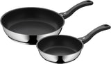 WMF Devil, indukce, nerezová ocel potažená Cromarganem, plastová rukojeť Hrnce a pánve Naty Shop 28 cm + 2 cm
