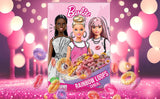 Barbie Rainbow Loops cereálie, barevné kroužky pšenice, ovsa a kukuřice s ovocnou příchutí pro perfektní snídani, 1 balení (1 x 350 g)