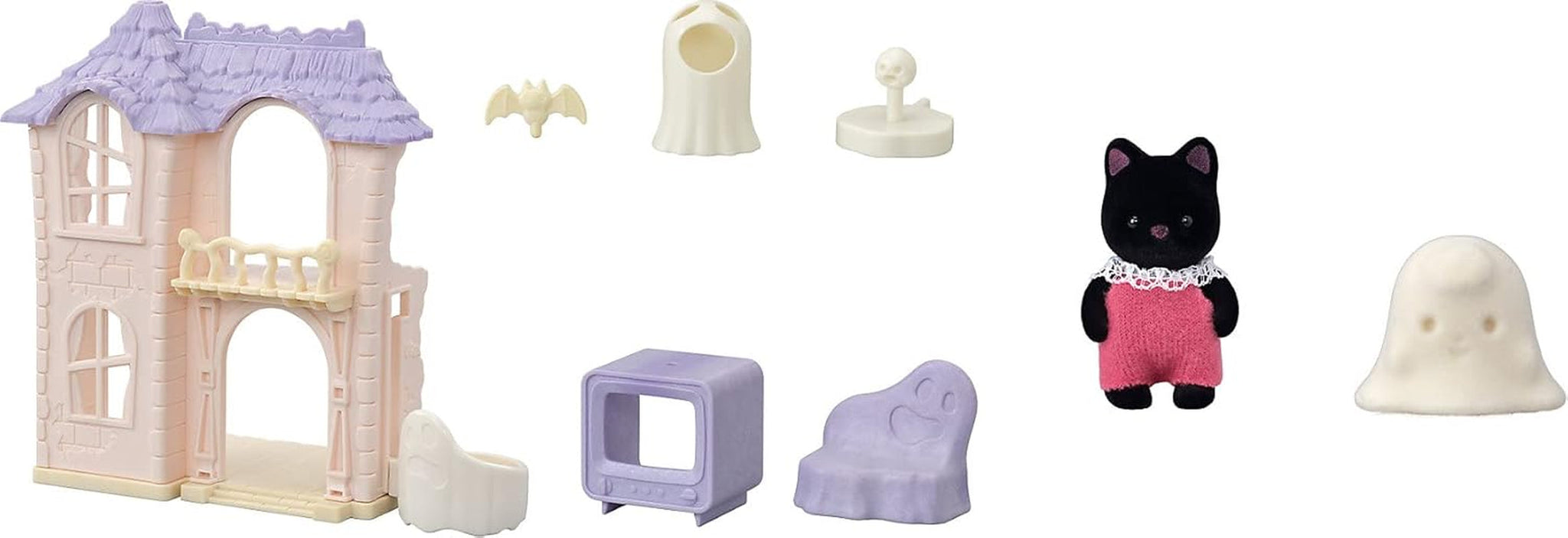 Sylvanian Families 5542 Strašidelný dům - Hrací sada Domeček pro panenky