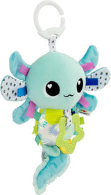 LAMAZE Alise Axolotl - Clip & Go hračka do kočárku - Smyslové hračky pro miminka - 0-6 měsíců Hračky pro rané učení - Odborně navrženo pro novorozence - Dárky pro miminka Bebe Naty Shop Toys Výchozí název
