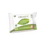 Organyc vlhké intimní ubrousky, vyrobené ze 100% certifikované organické bavlny – 4 balení po 20 ubrouscích (celkem 80 ubrousků)