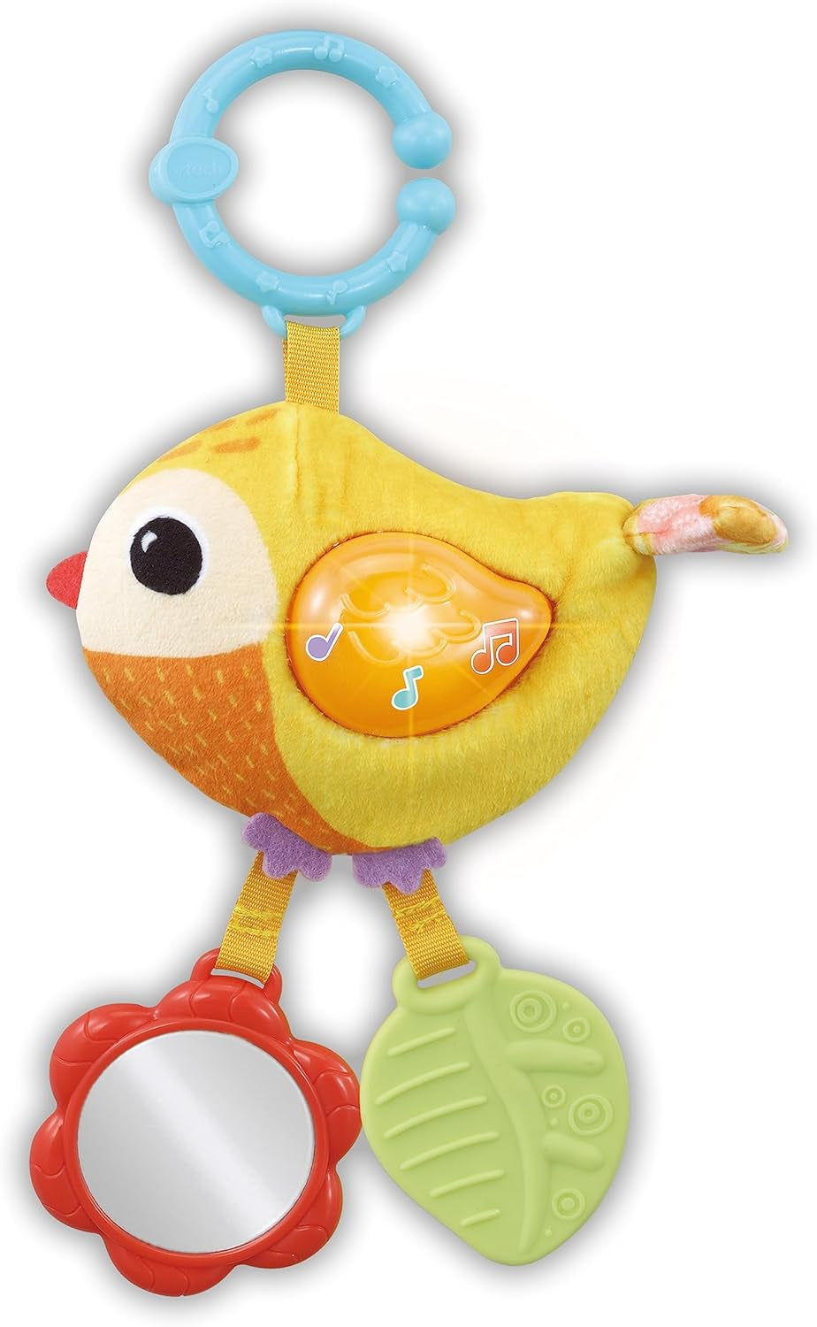 VTech Baby - Dárková sada Baby's Animal Friends - Sada hraček s látkovou knihou, Zpívajícím ptáčkem a Zebrou chrastítkem - Pro 0-24 měsíců Hračky pro miminka Naty Shop