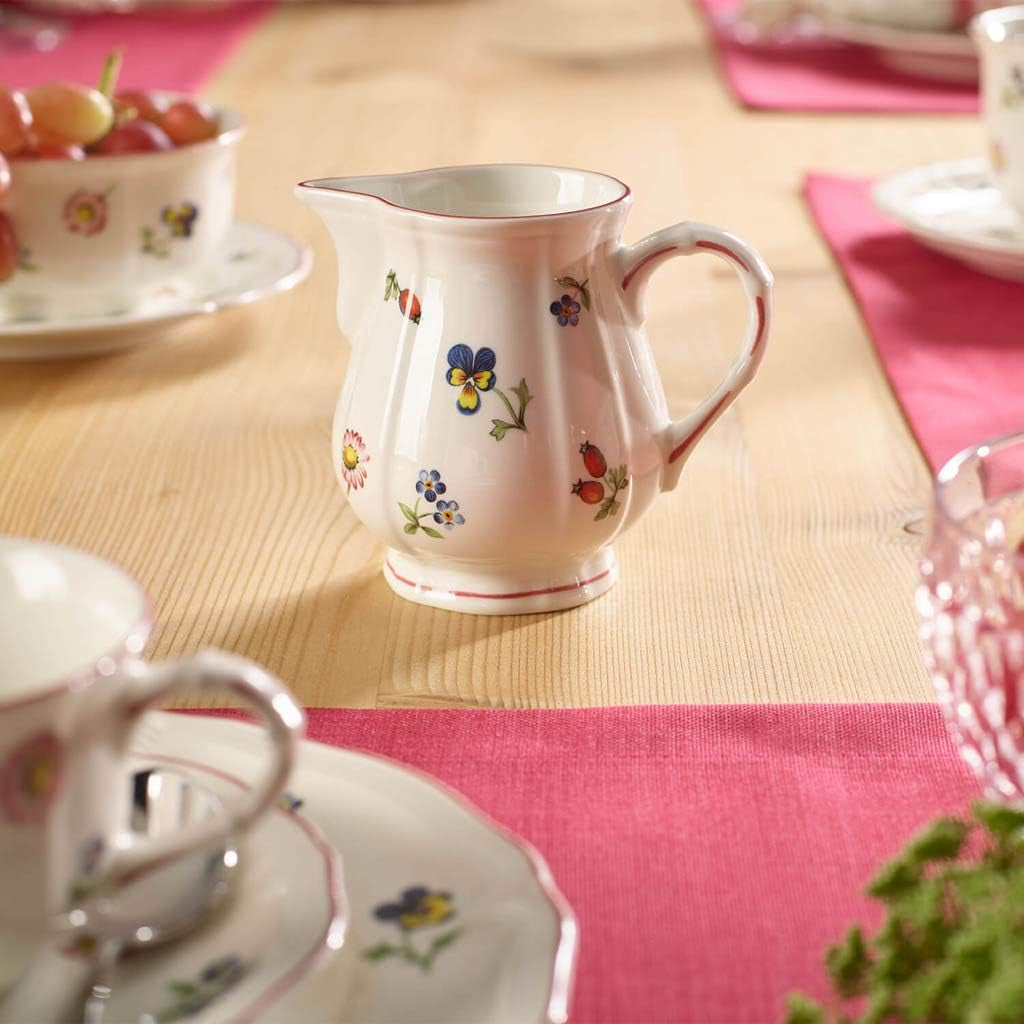 Konvička na mléko Villeroy & Boch Petite Fleur, 250 ml, výška: 7,5 cm, prémiový porcelán, vícebarevné