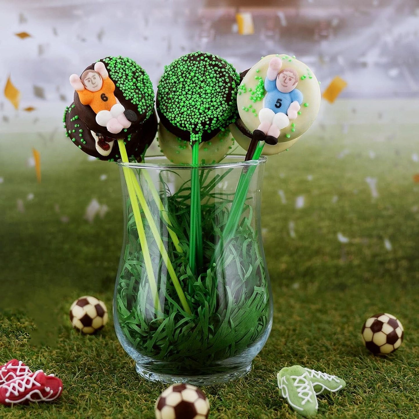 Günthart Backdecor 12 Sugar fotbalisté a fotbalové míče, 21 gramů Naty Shop