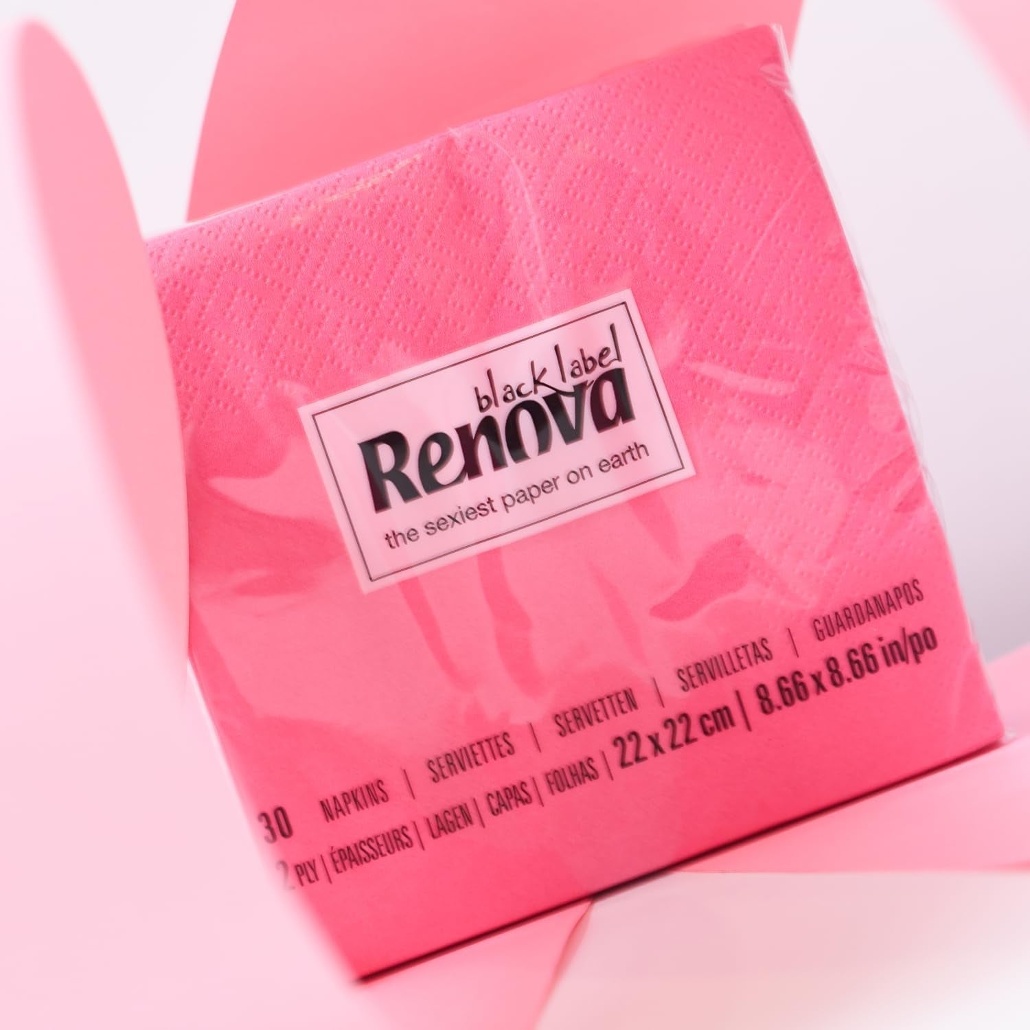 Renova koktejlové ubrousky, fuchsie, 30 ubrousků