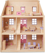 Dřevěný domeček pro panenky Melissa a Doug