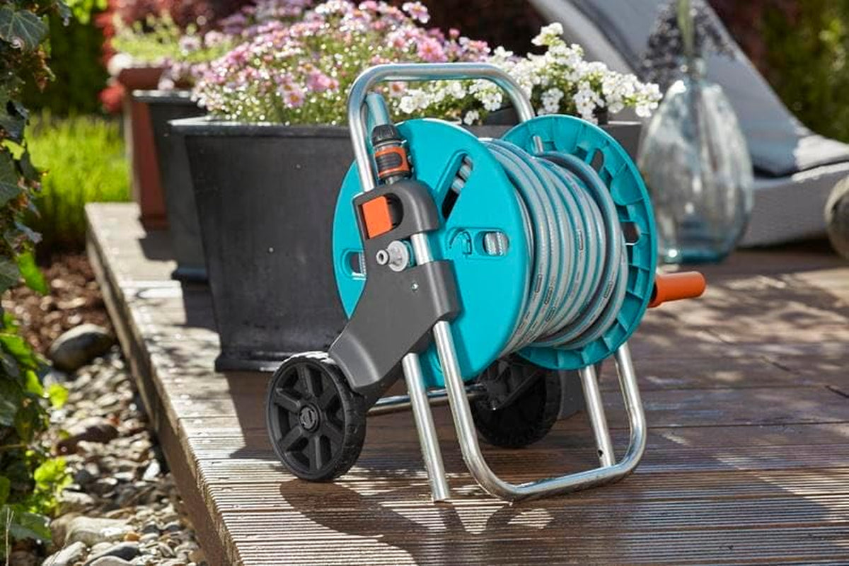 GARDENA CleverRoll S hadicový vozík, naviják na hadici, kompaktní úložiště (18500-20)