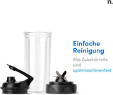 Osobní mixér Nutribullet, mixér Der Leistungsstärkste Für Eine Portion, 1000 Watt Und Leiser Motor, 900 ml Becher Aus Tritan Renew, Leuchtende Touch Bedienknöpfe, Dunkel Grau Bucatarie Naty Shop
