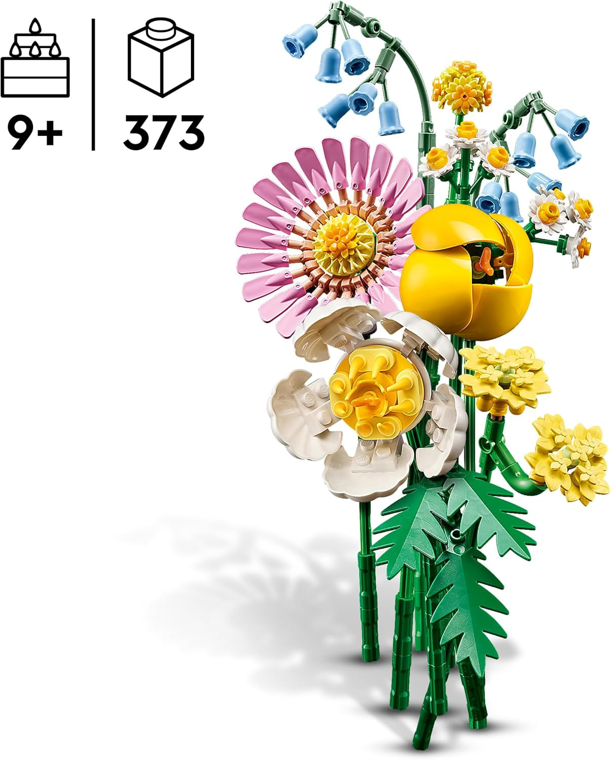 LEGO Botanicals Malá letní kytice - Stavebnice z umělých květin - Vč. zvonky, pryskyřníky, tulipány - Tip na dárek pro ženy, matky a muže - 10347 Stavebnice Besuche den LEGO-Store