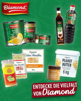DIAMOND Mie Noodles, pšeničné nudle bez vajec, rychlá a snadná příprava, vegetariánské - 8 x 250 g